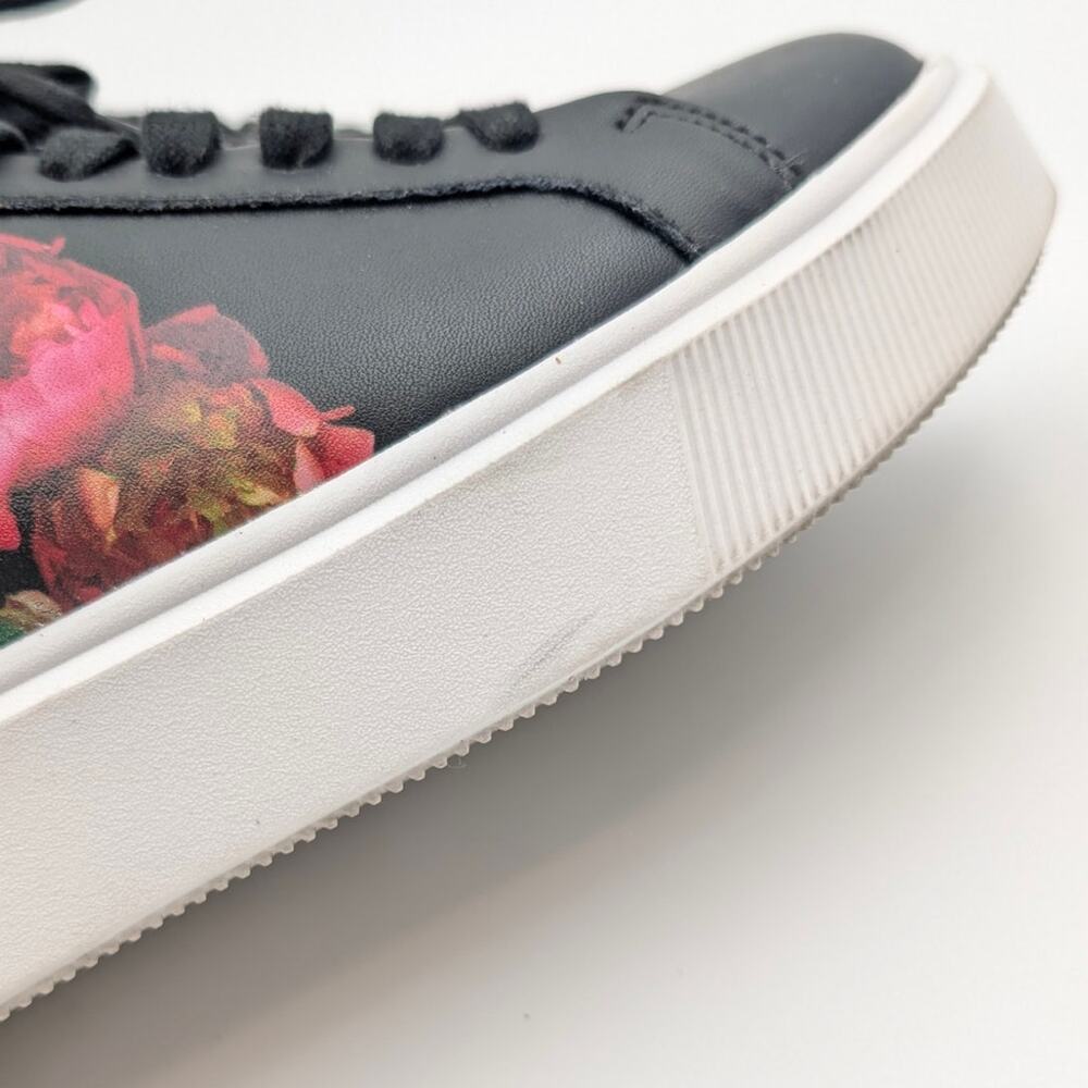Ted Baker Avery Floral Platform Sneaker Shoes Women's Black Size US6.5 EU37 - Picture 8 of 10